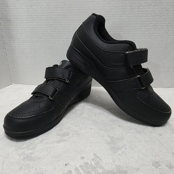 GDefy Gravity Defyer Ellen Black  TB7014FL  - M Womens Size 11 Work Comfort Fit - Picture 1 of 16